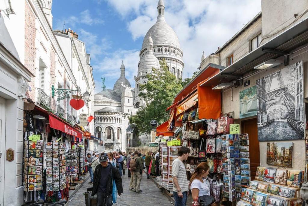 Sacre Petit Studio In The Coeur Of Montmartre Paris Exterior photo