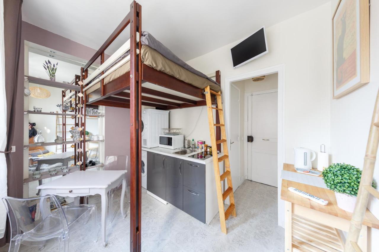 Sacre Petit Studio In The Coeur Of Montmartre Paris Exterior photo
